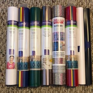 Cricut/Siser/StarCraft Heat Transfer Vinyl Lot NWT